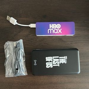 Hbo Max / The Last Of Us Portable Charger Bundle!